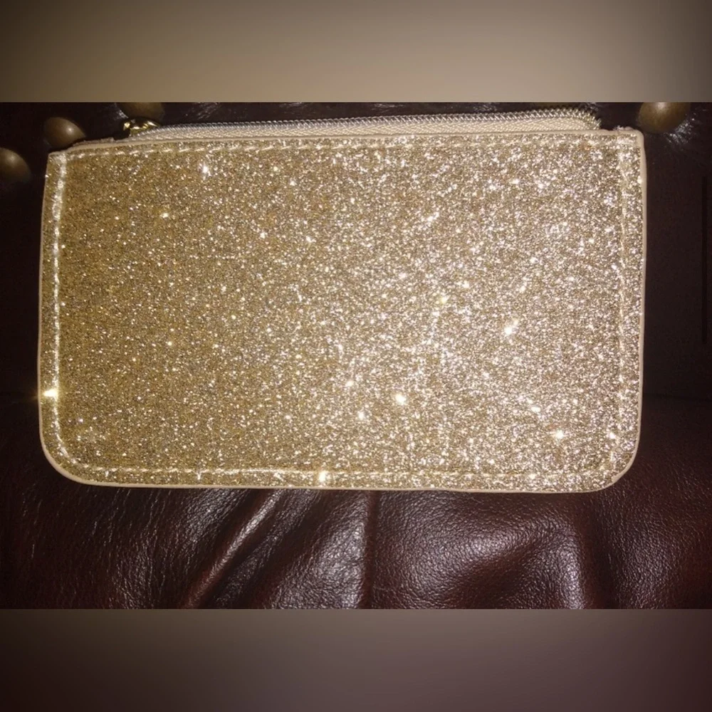 NWOT Jimmy Choo Cosmetic Bag & Charm